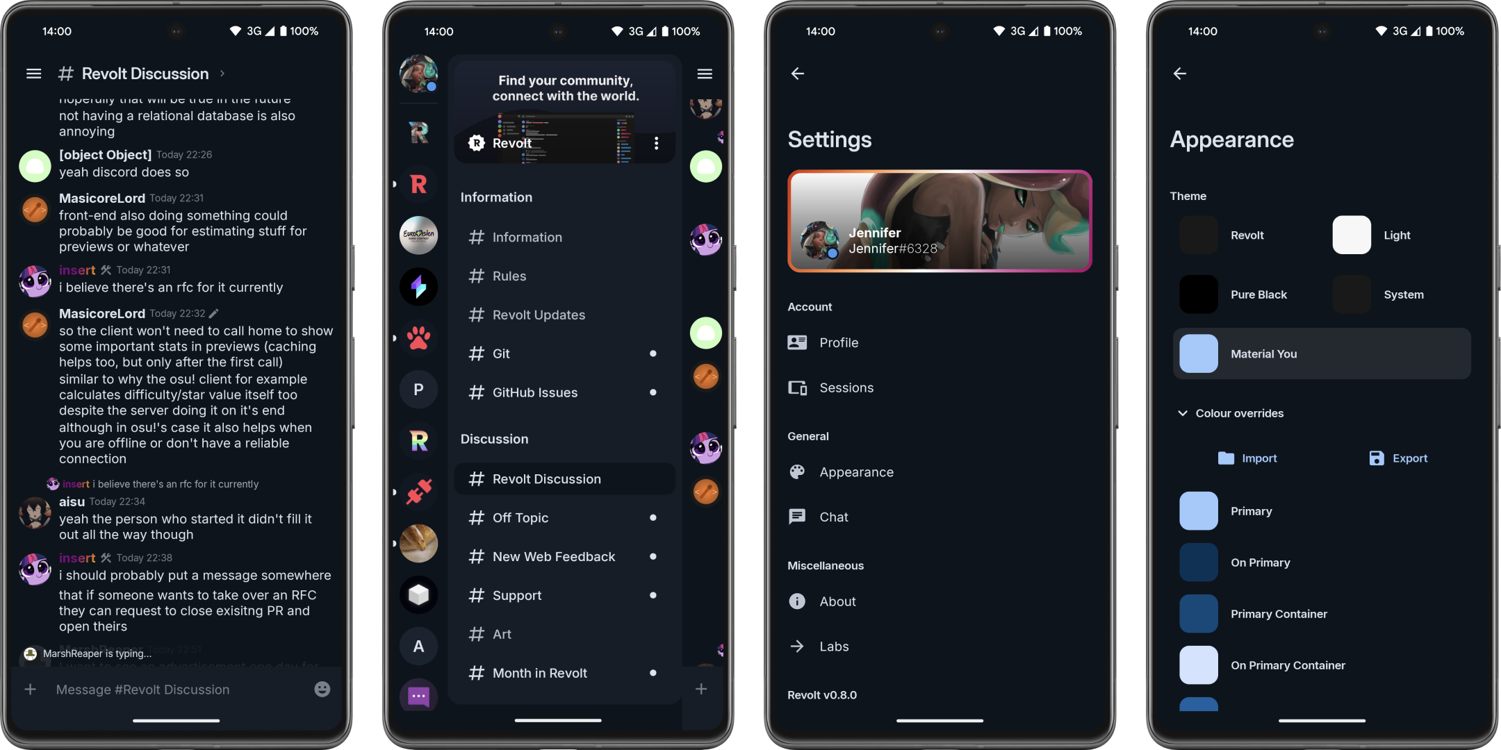 Preview of current app design